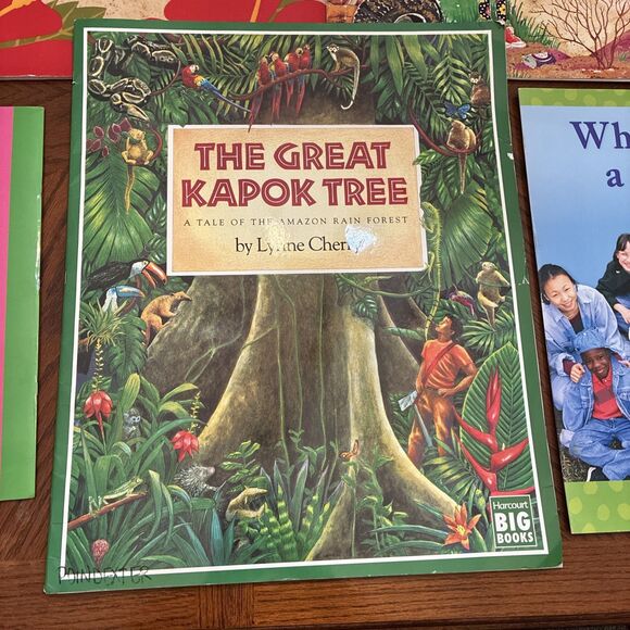 Big Books For Teachers Classroom Group Reading Lot Of 5 - Picture 4 of 14